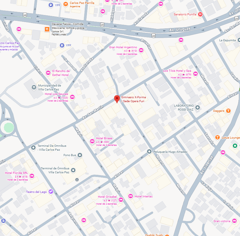 Ubicación Sede Opera